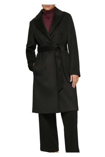 S.OLIVER BLACK LABEL Wollmixmantel schwarz