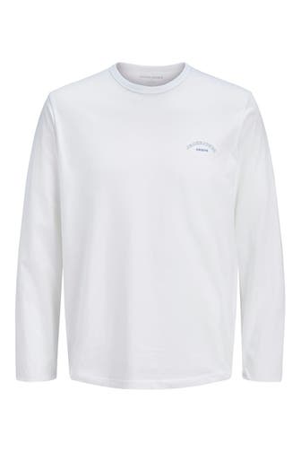 JACK & JONES Longsleeve weiß