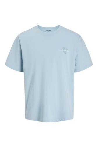 JACK & JONES T-Shirt hellblau