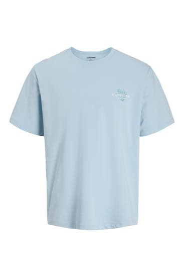 JACK & JONES - T-Shirt hellblau