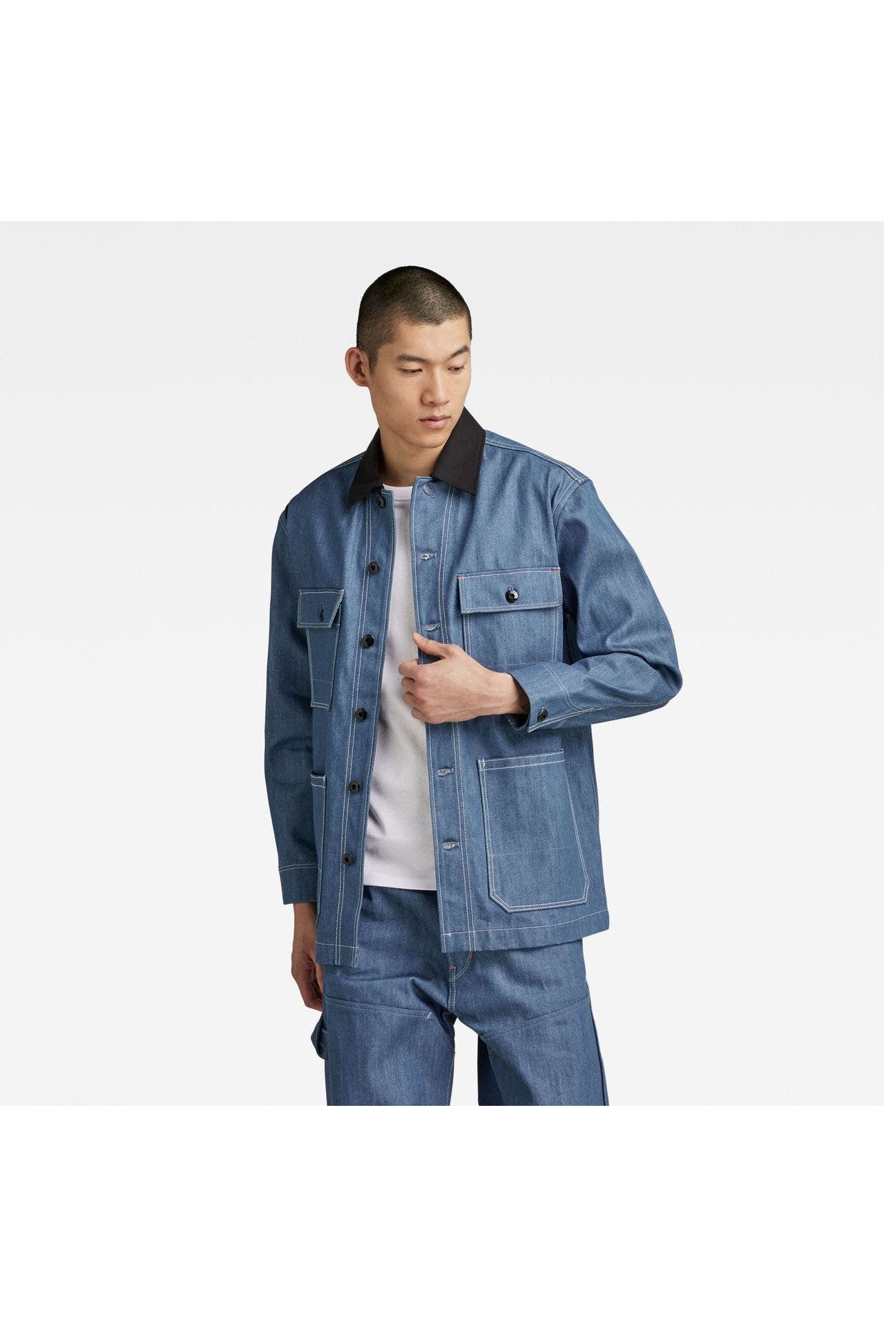 G-STAR Jeansjacke blau, Bild 1