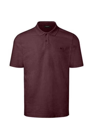 MAERZ MUENCHEN Polo-Shirt aubergine