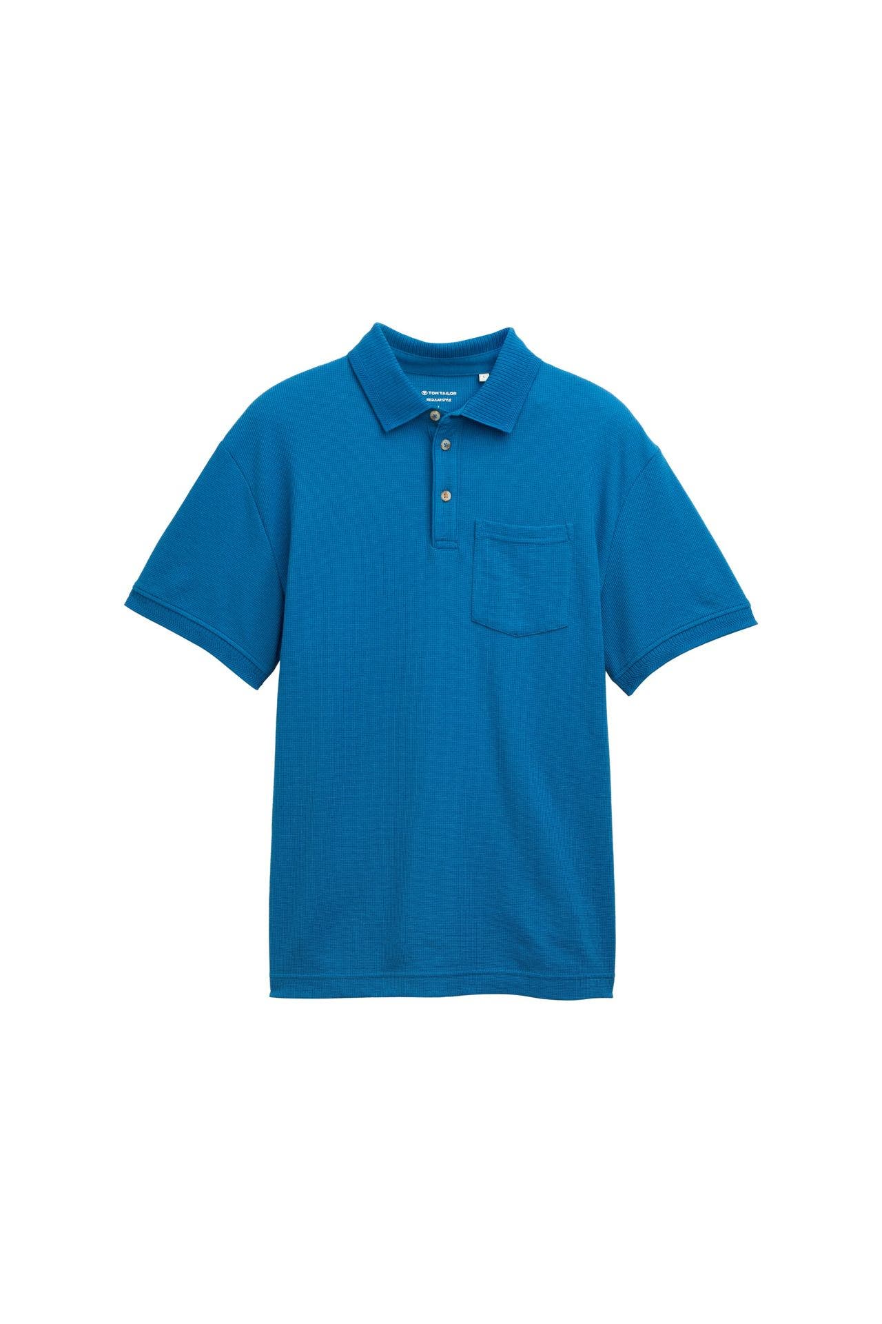 TOM TAILOR Polo-Shirt azurblau, Bild 1