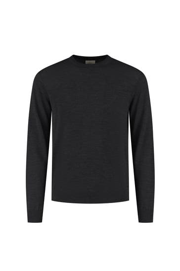 DSTREZZED Strickpullover 'Destin' dunkelgrau