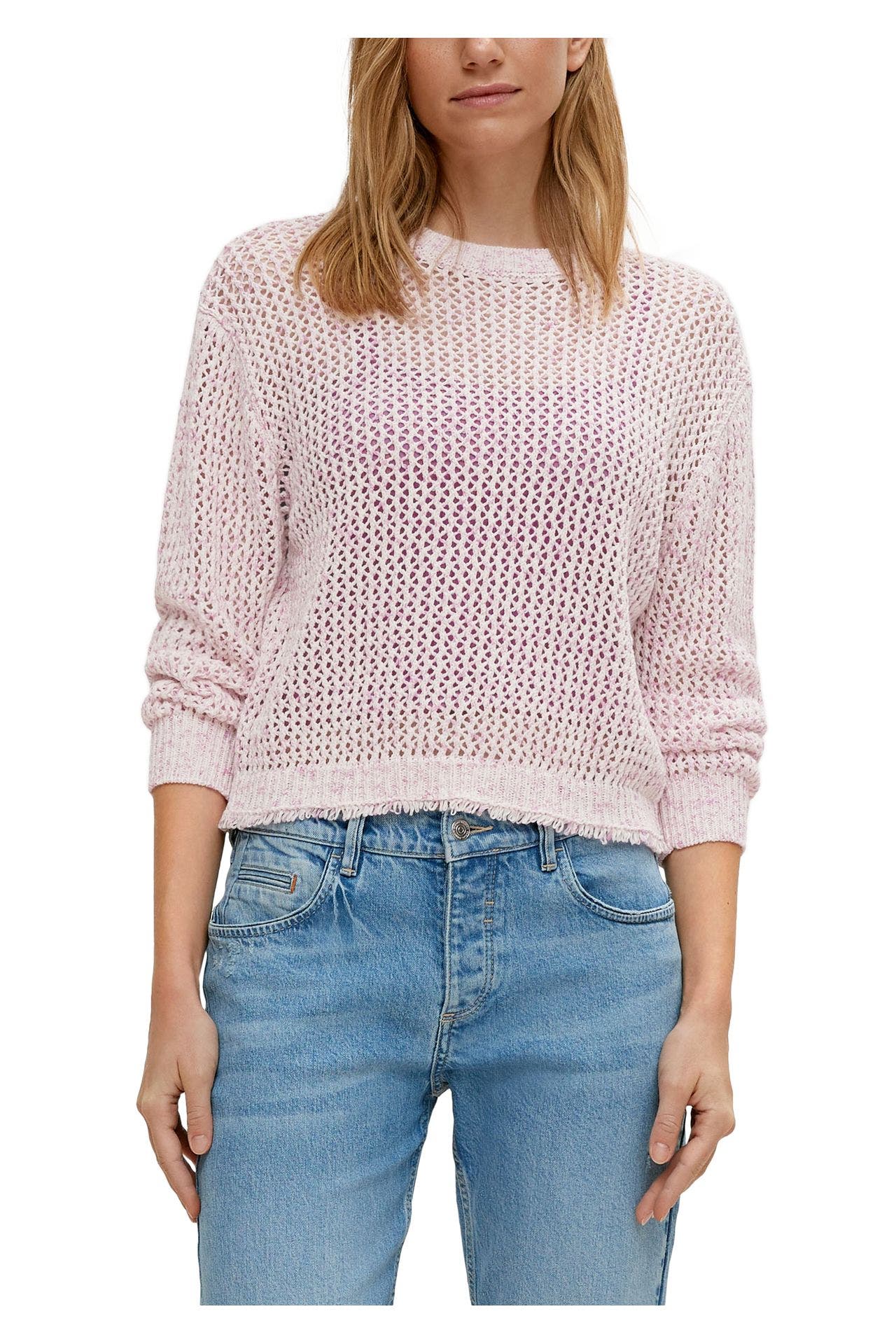 COMMA, Strickpullover rosa, Bild 1