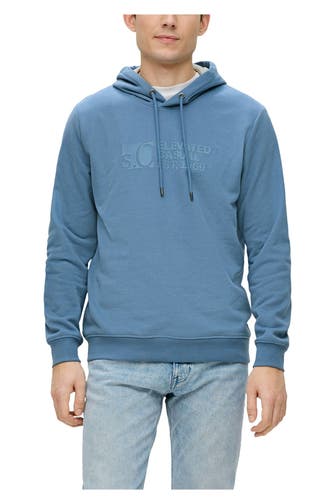 S.OLIVER Hoodie taubenblau
