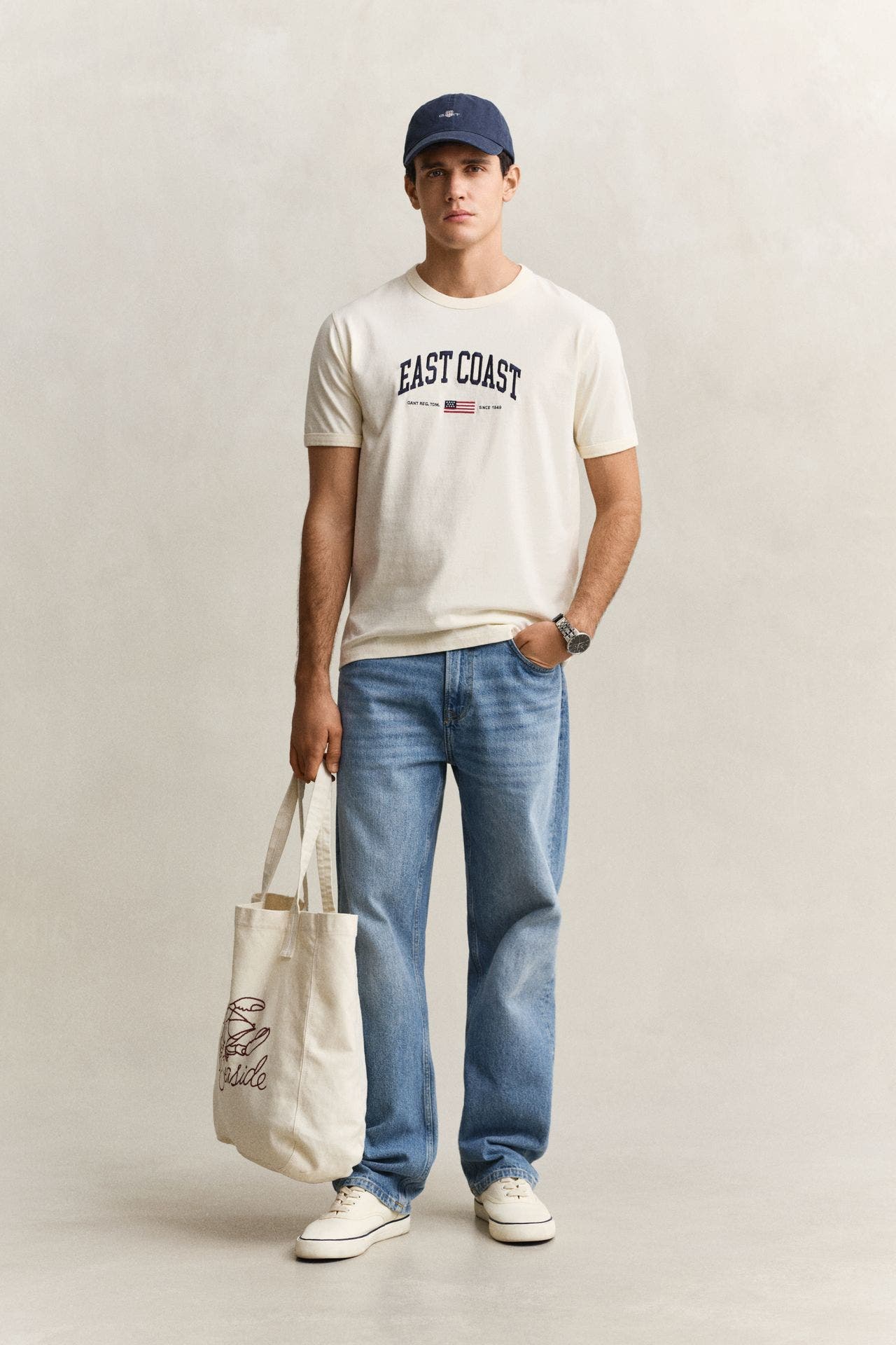 GANT T-Shirt vanille, Bild 1
