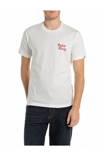 REPLAY T-Shirt weiß
