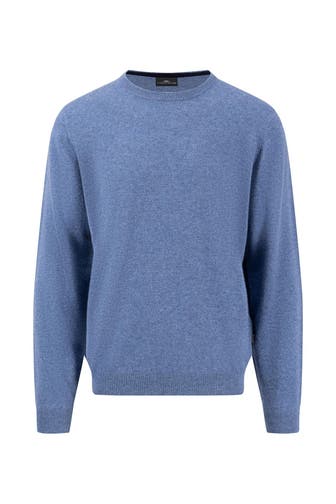 FYNCH-HATTON Chasmere-Pullover graublau