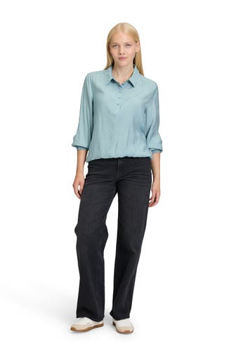 BETTY & CO Casual-Bluse taubenblau