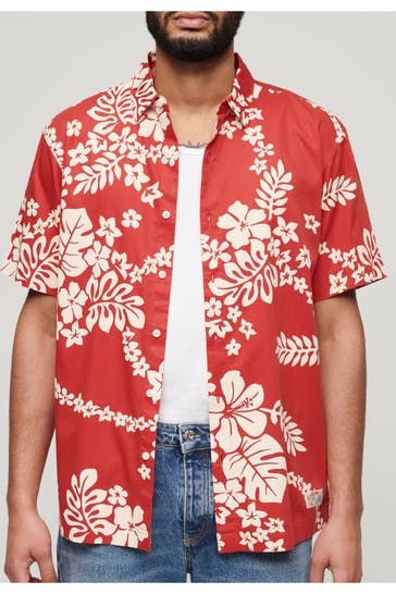 SUPERDRY Kurzarmhemd Regular Fit