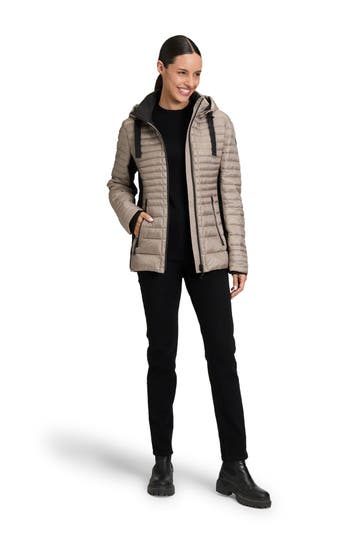 GIL BRET Light-Steppjacke taupe