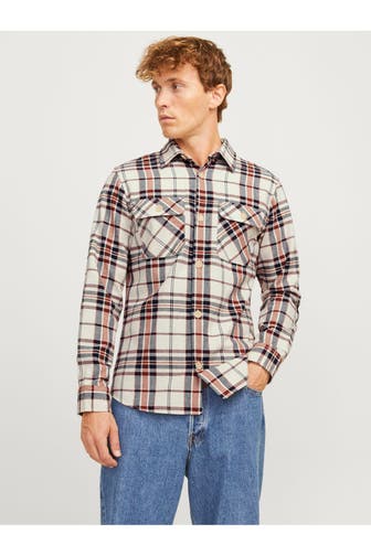 JACK & JONES Overshirt kariert