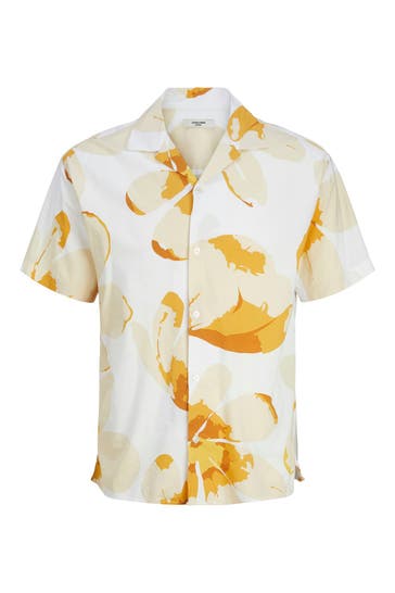 JACK & JONES Kurzarmhemd gemustert