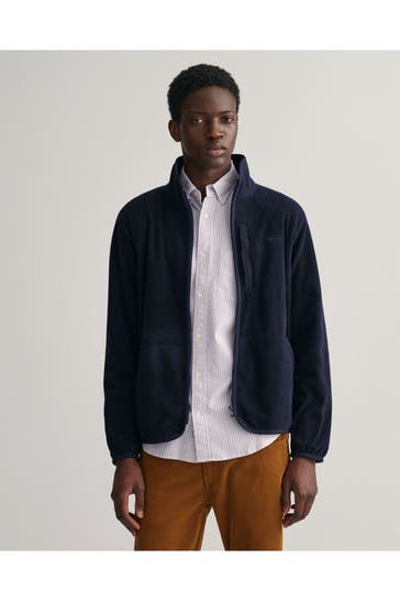 GANT Fleecejacke navy