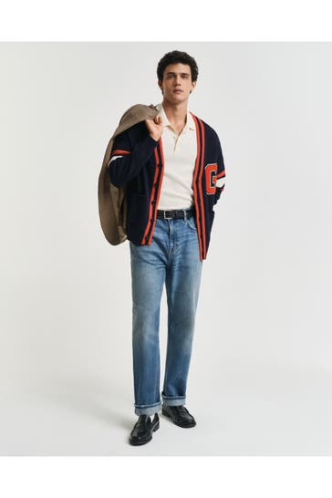 GANT Strick-Polo sand