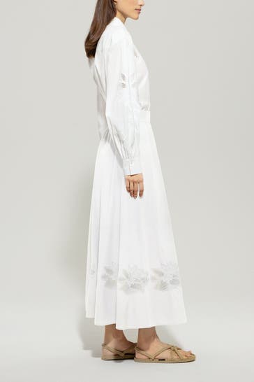 LUISA CERANO Midirock weiß