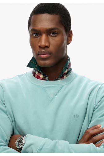 SUPERDRY Sweatshirt 'Classic Essential' türkis