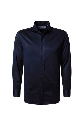 BALDESSARINI Casual-Hemd 'Hugh' nachtblau