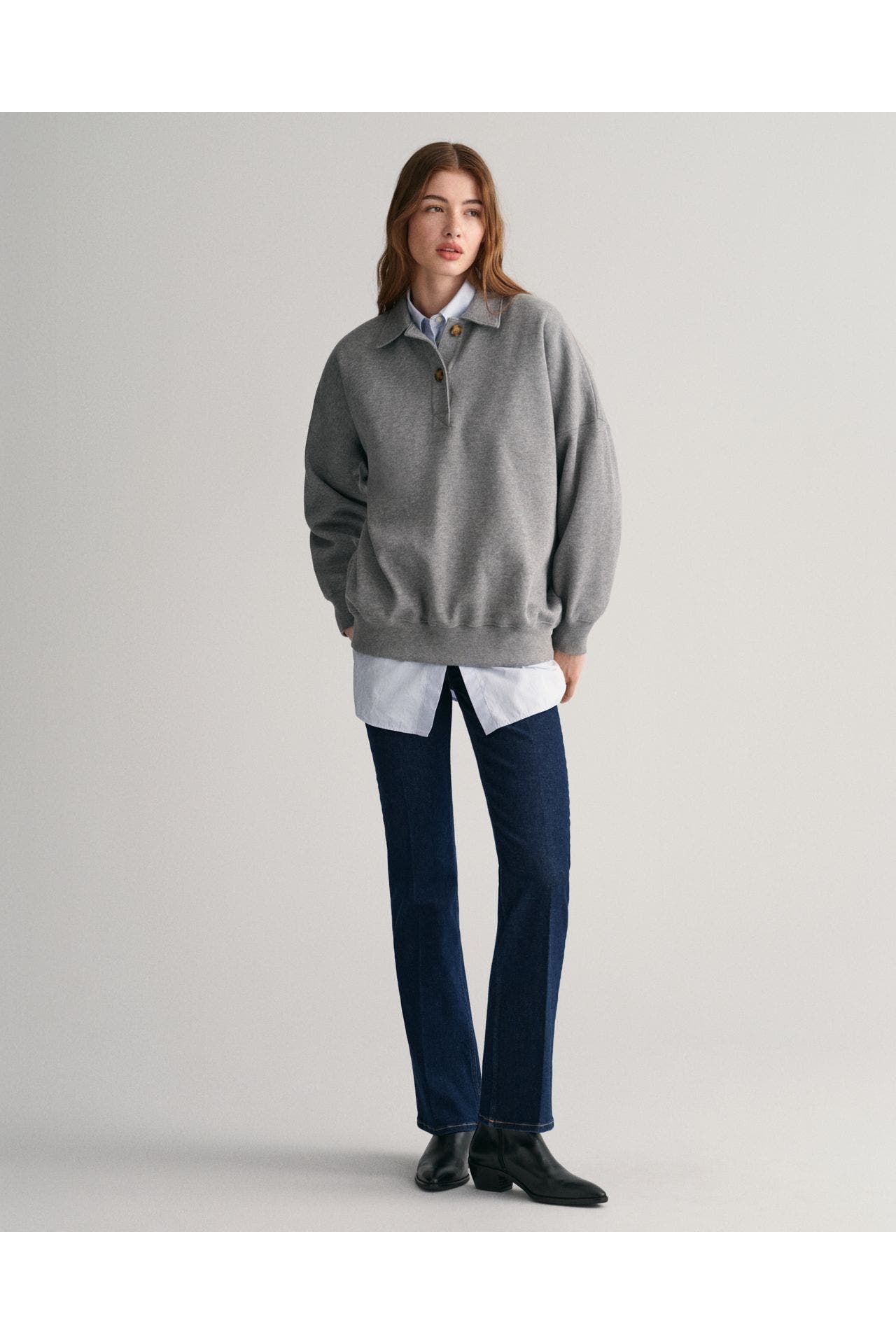 GANT Sweatshirt hellgrau, Bild 1