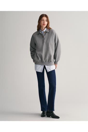 GANT Sweatshirt hellgrau