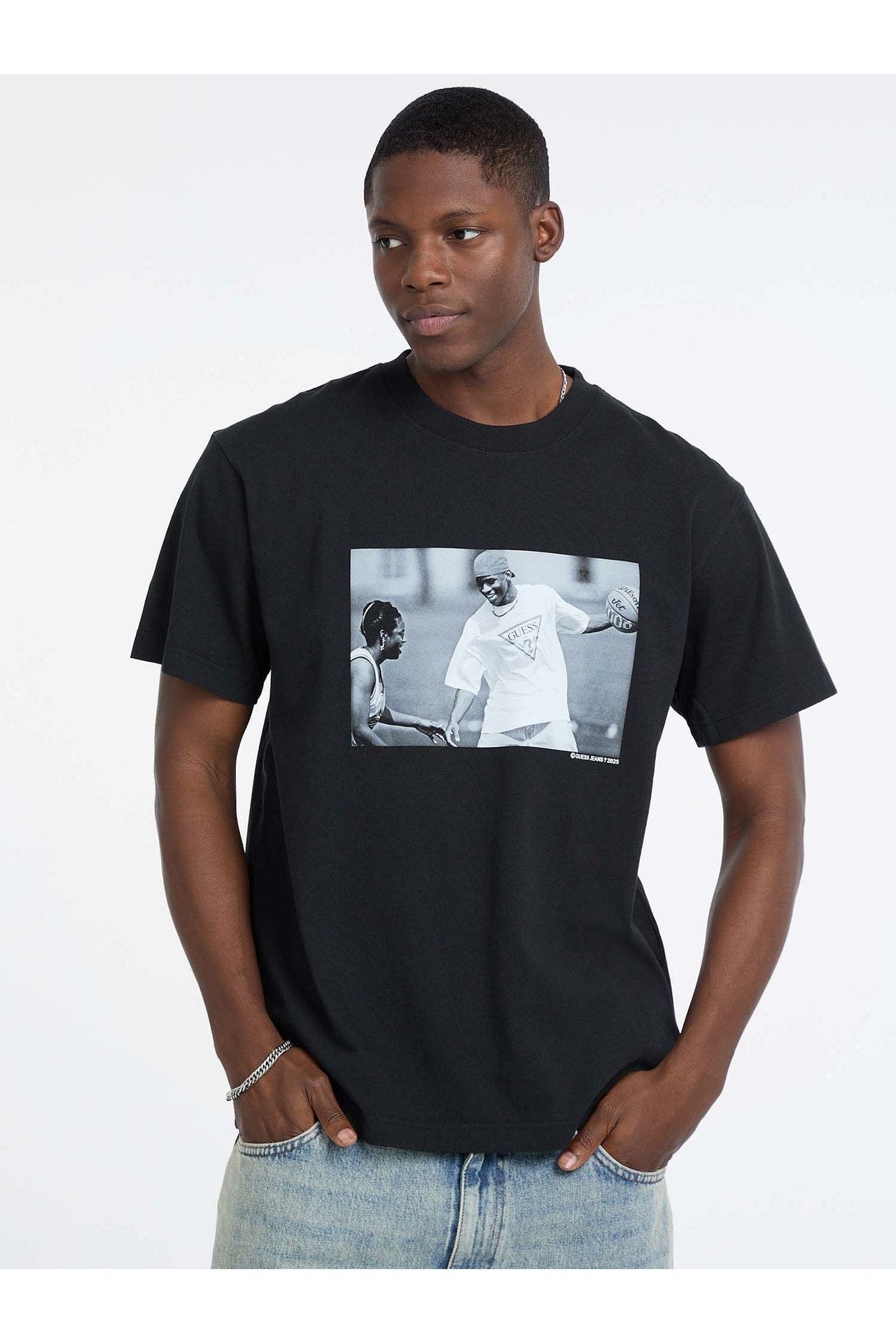 GUESS T-Shirt schwarz, Bild 1
