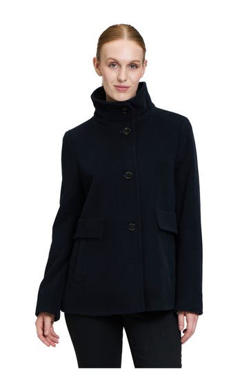 GIL BRET Wollmix-Jacke nachtblau