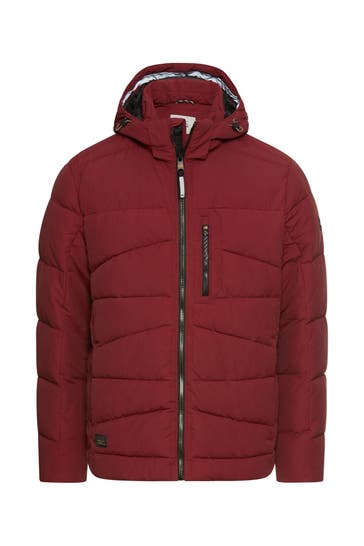 CAMEL ACTIVE Steppjacke weinrot
