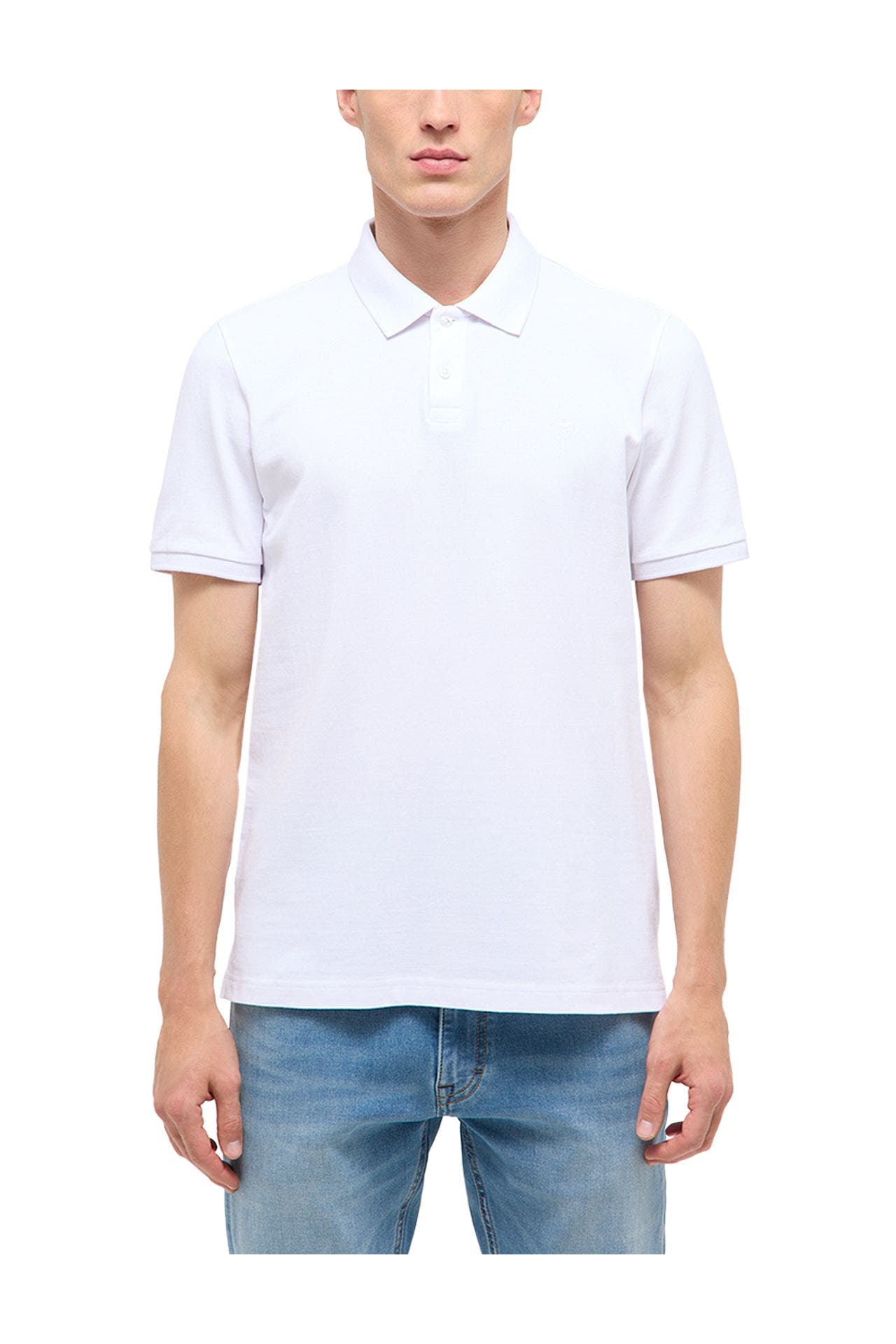 MUSTANG Polo-Shirt 'Palco' weiß, Bild 1