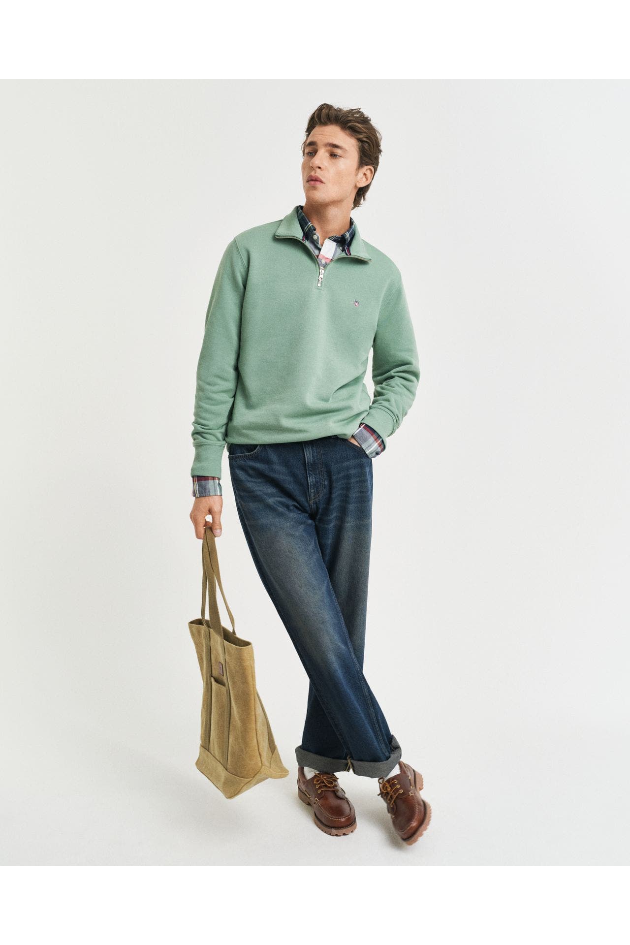 GANT Sweat-Troyer helloliv, Bild 1
