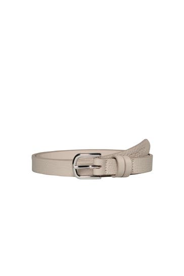 MARC O'POLO Ledergürtel beige