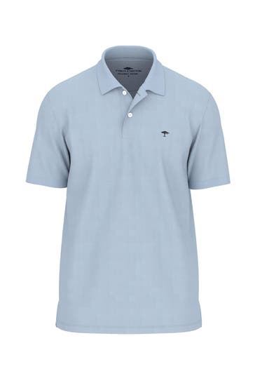 FYNCH-HATTON Polo-Shirt hellblau