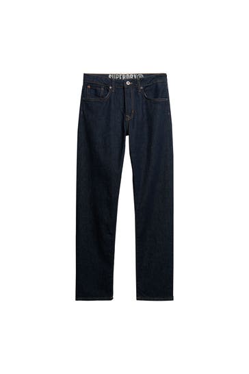 SUPERDRY Jeans dunkelblau straight
