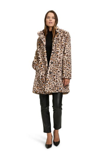 BETTY BARCLAY Kunstfellmantel gemustert