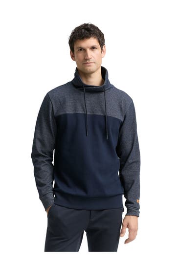 TOM TAILOR Sweatshirt blau