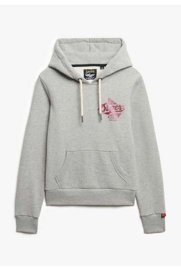 SUPERDRY Hoodie grau