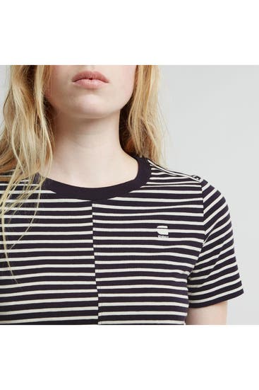 G-STAR - T-Shirt gestreift