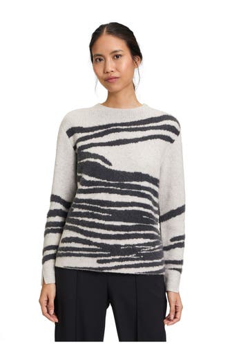BETTY BARCLAY Strickpullover gemustert