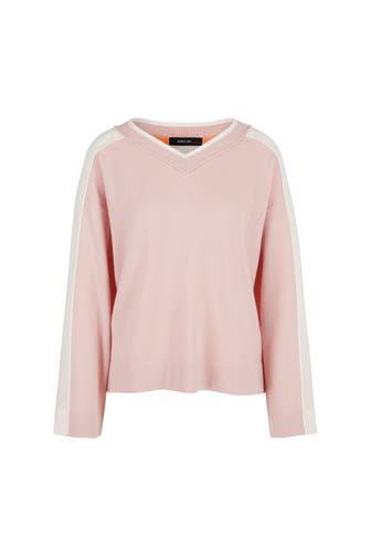 MARC CAIN Wollmix-Pullover mehrfarbig