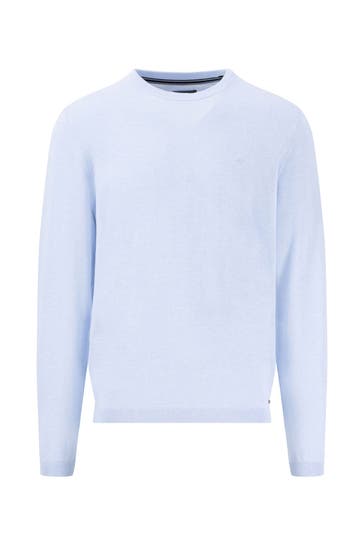 FYNCH-HATTON Strickpullover hellblau