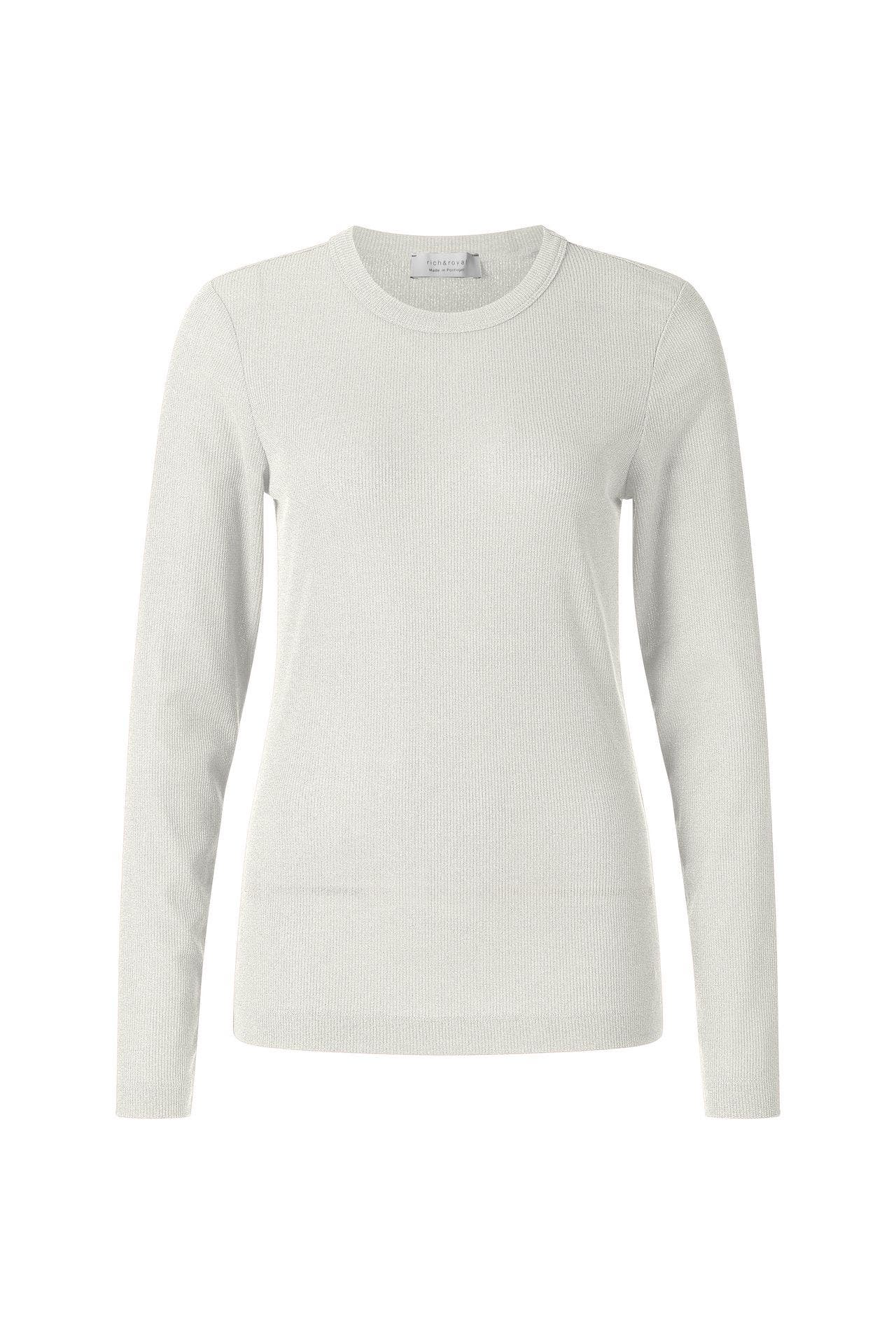 RICH & ROYAL Longsleeve weiß, Bild 1