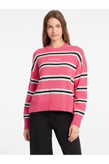 GUESS Strickpullover gestreift