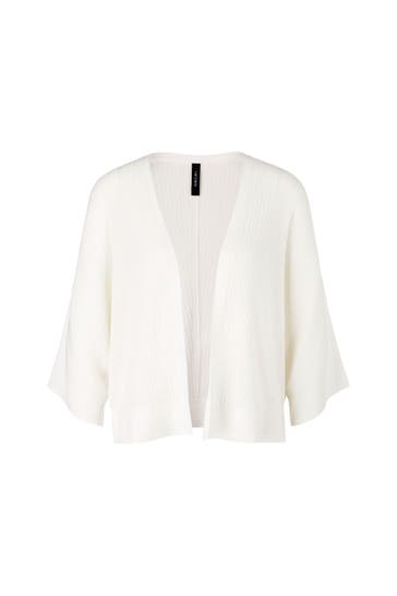 MARC CAIN Strickjacke weiß