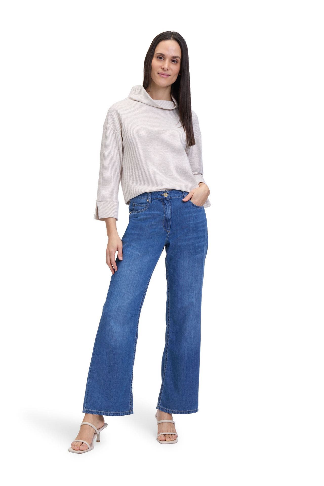 BETTY BARCLAY Sweatshirt gestreift, Bild 1