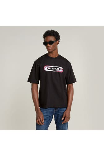 G-STAR T-Shirt schwarz