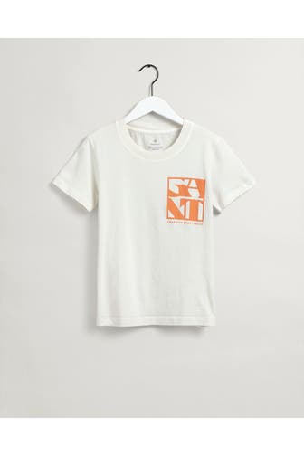 GANT T-Shirt creme