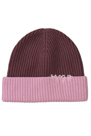 MARC O'POLO Strickmütze zweifarbig