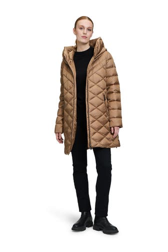 BETTY BARCLAY Steppmantel bronze