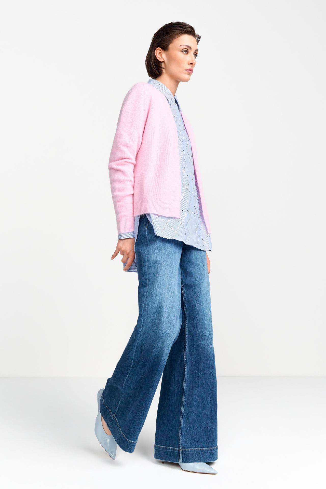 RICH & ROYAL Strickjacke rosa, Bild 1