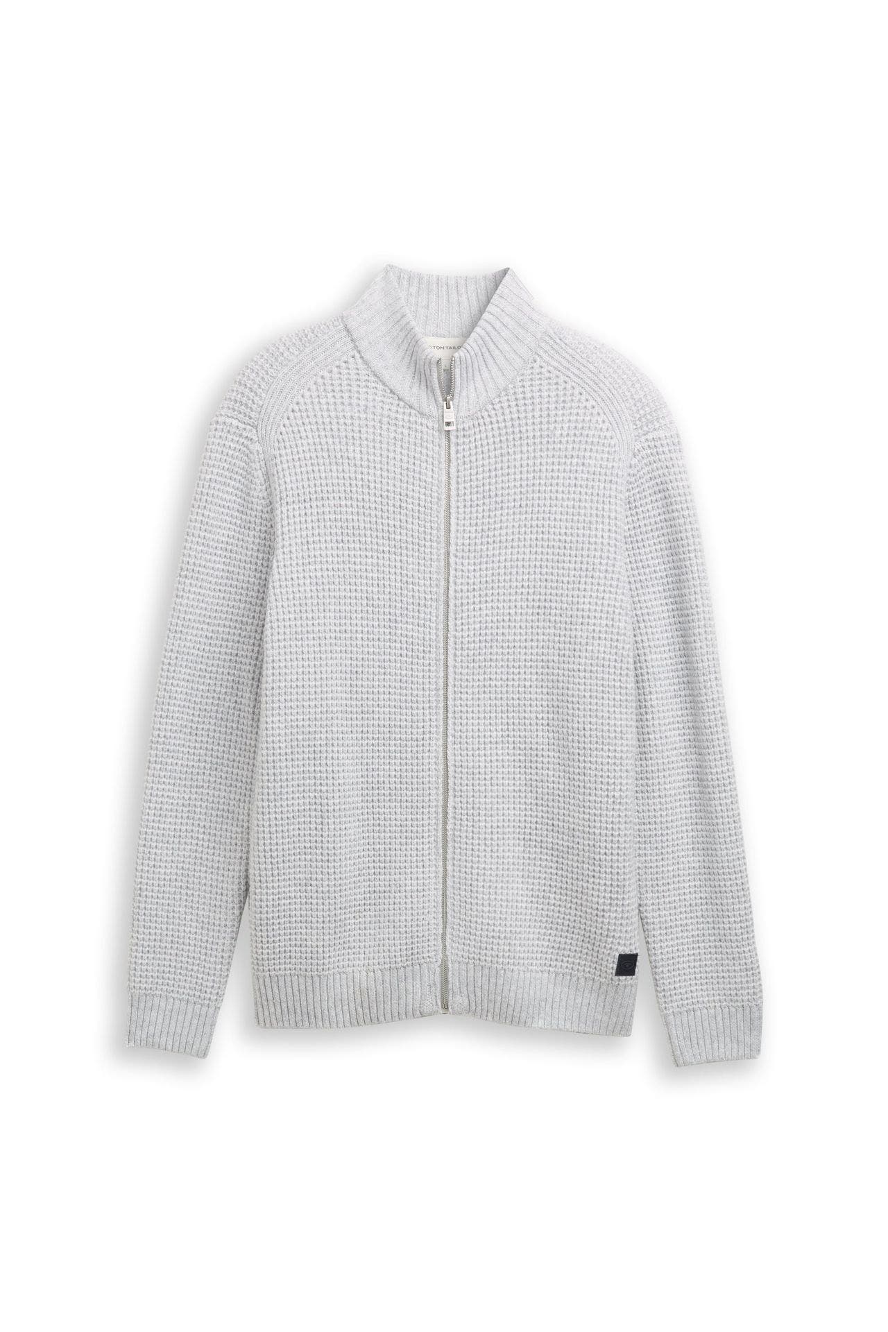TOM TAILOR Strickjacke hellgrau, Bild 1